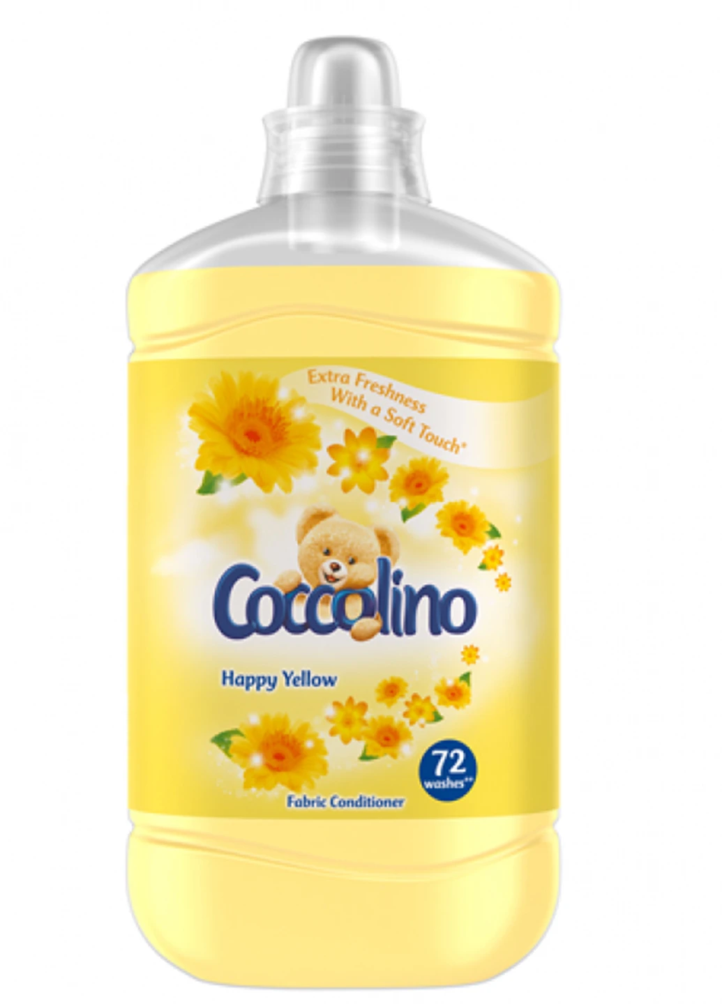 Кондиціонер для білизни Happy yellow 1800 мл Coccolino (254868612)