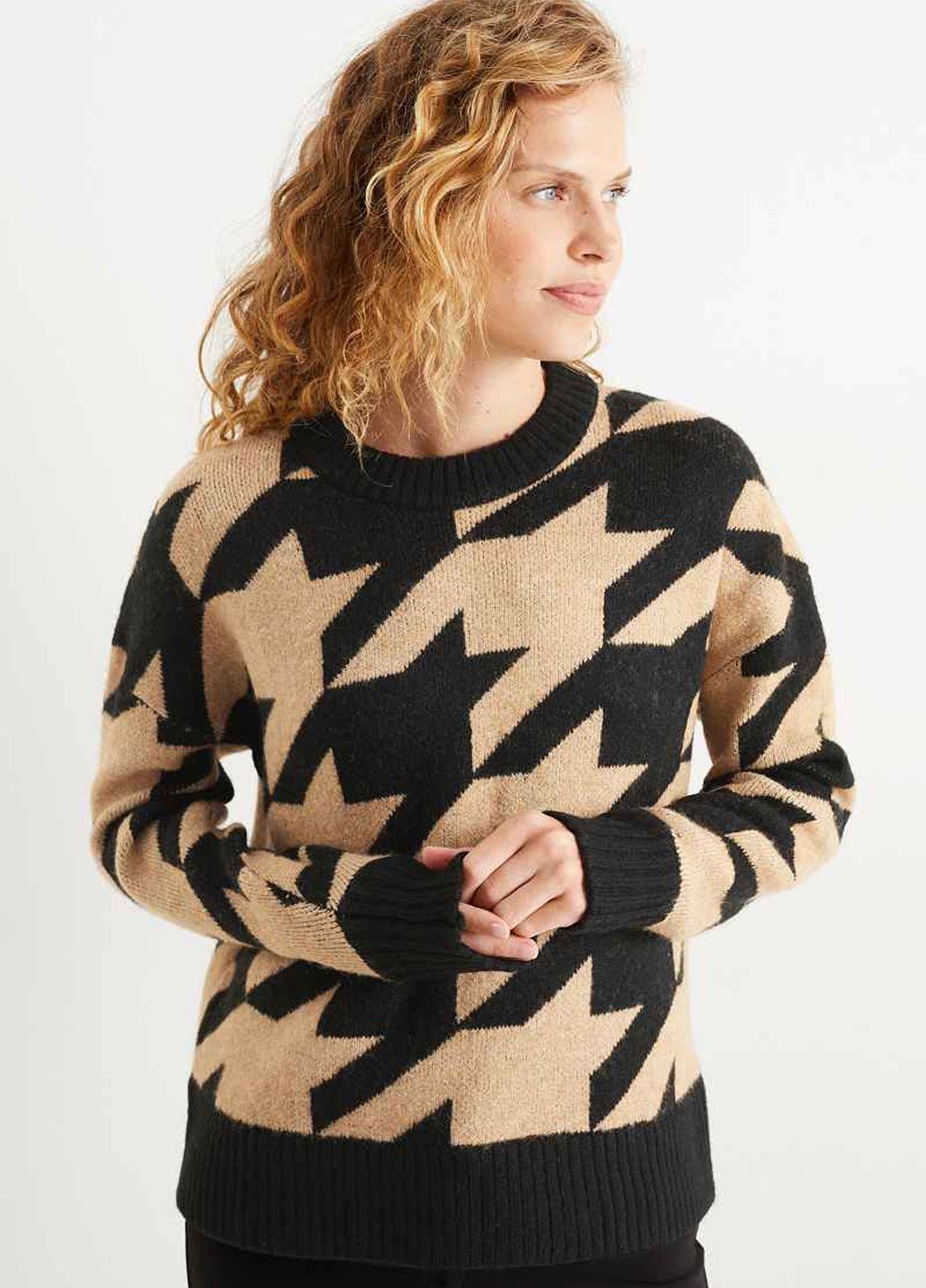 Комбинированный демисезонный джемпер джемпер C&A