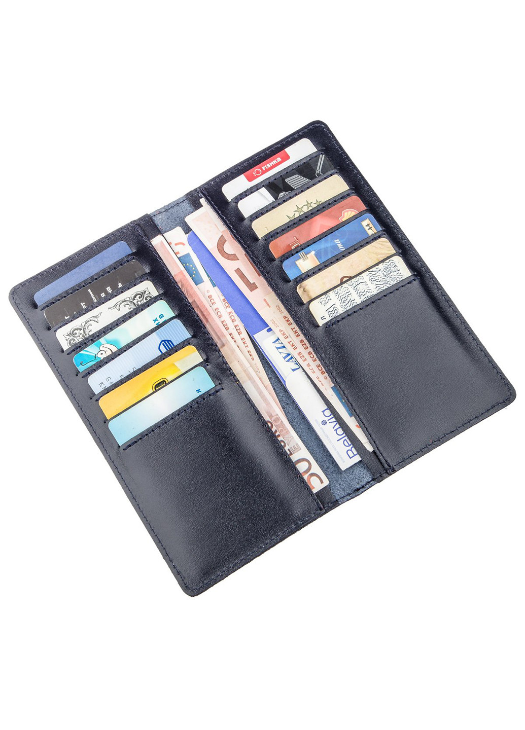 Кожаное портмоне 18х9х1 см Shvigel (253490866)