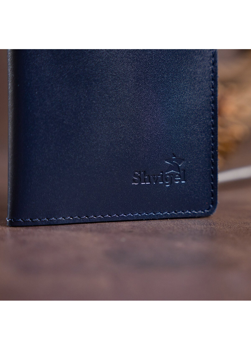 Кожаное портмоне 18х9х1 см Shvigel (253490866)