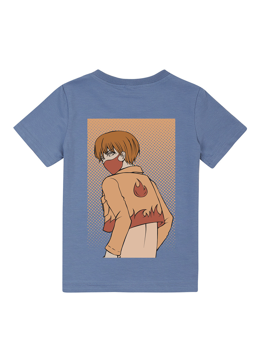 Блакитна демісезонна футболка Garnamama