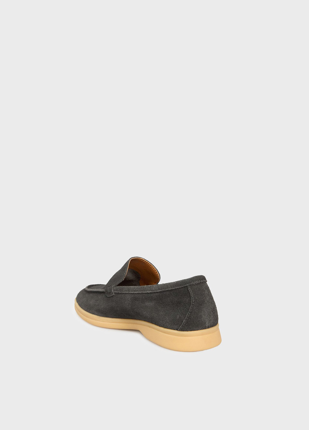 PRPY Туфли лоферы темно-серый з натуральная замша, китай — демисезон (334684228)
