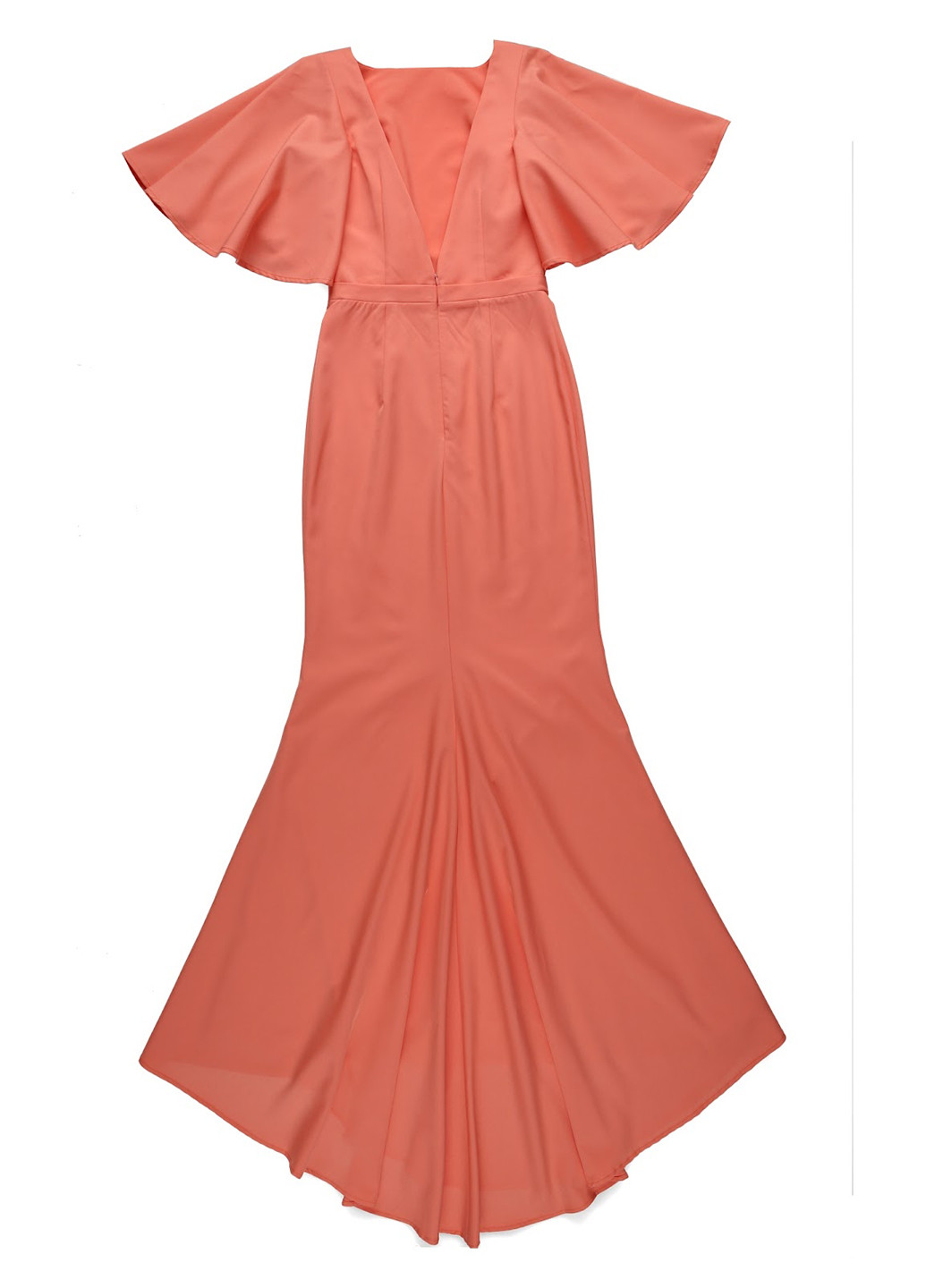 Пудрова кежуал сукня годе Jarlo однотонна