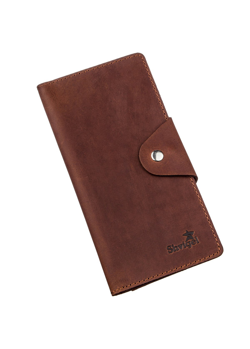Мужской кожаный кошелек 18х8,5х1 см Shvigel (252132321)