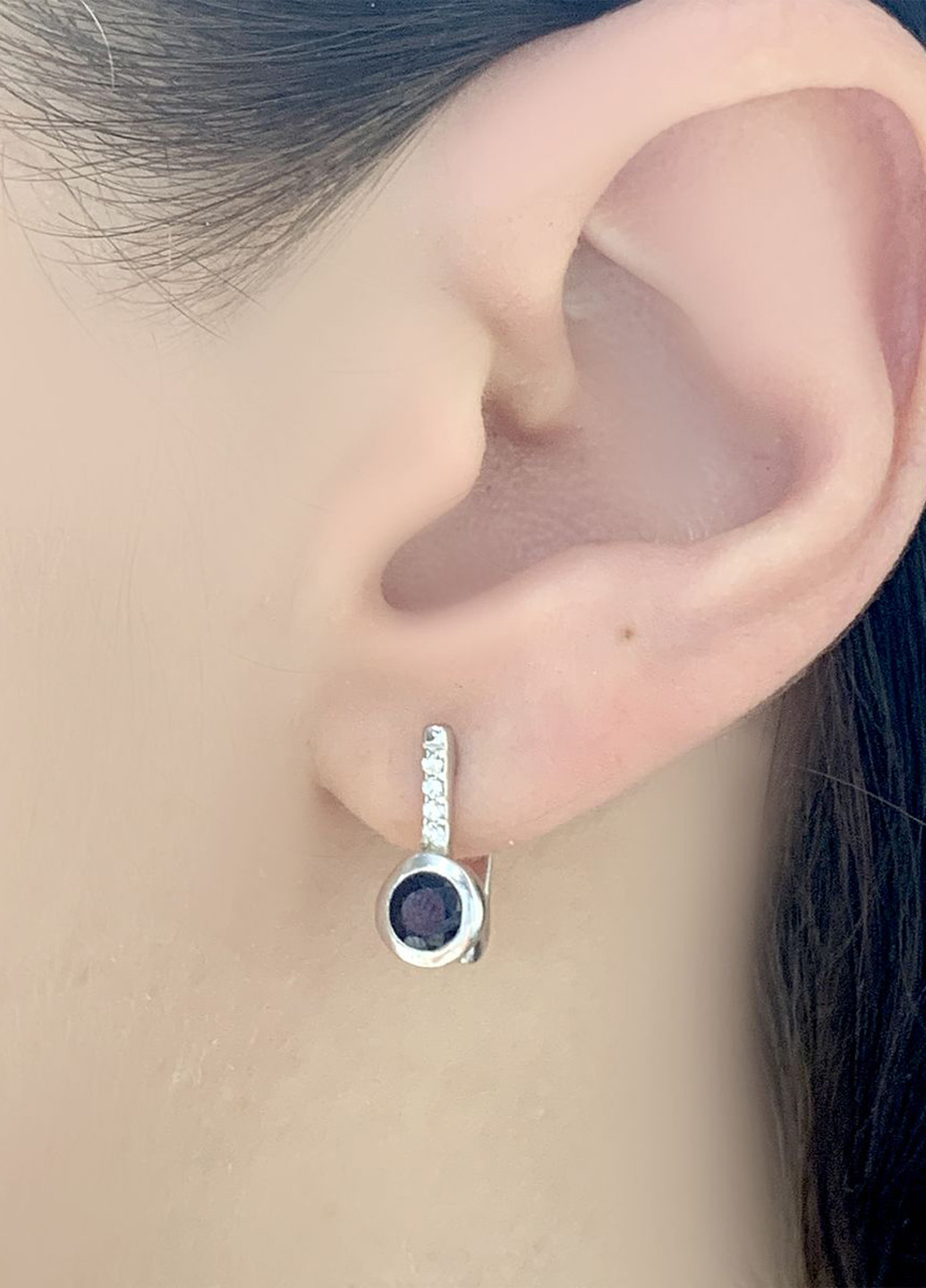 Сережки Silver Flame (181093260)