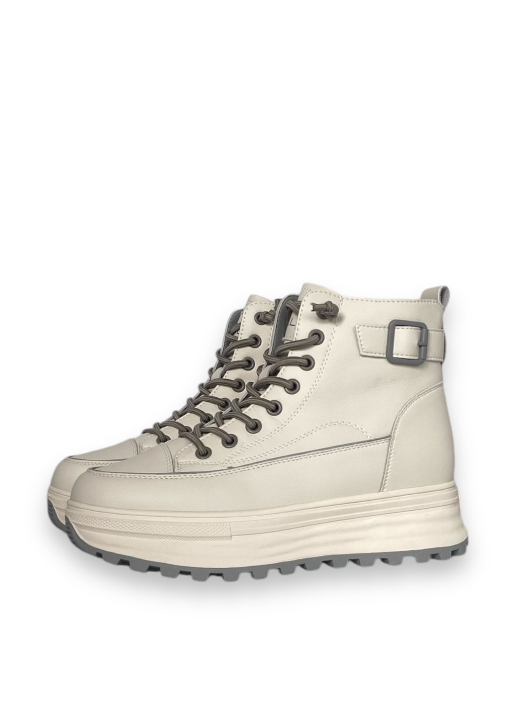 Зимние ботинки ALLSY со шнуровкой