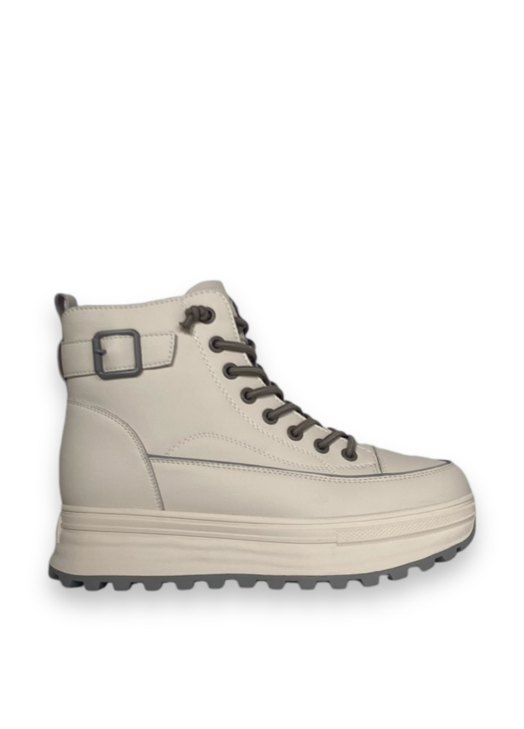 Зимние ботинки ALLSY со шнуровкой