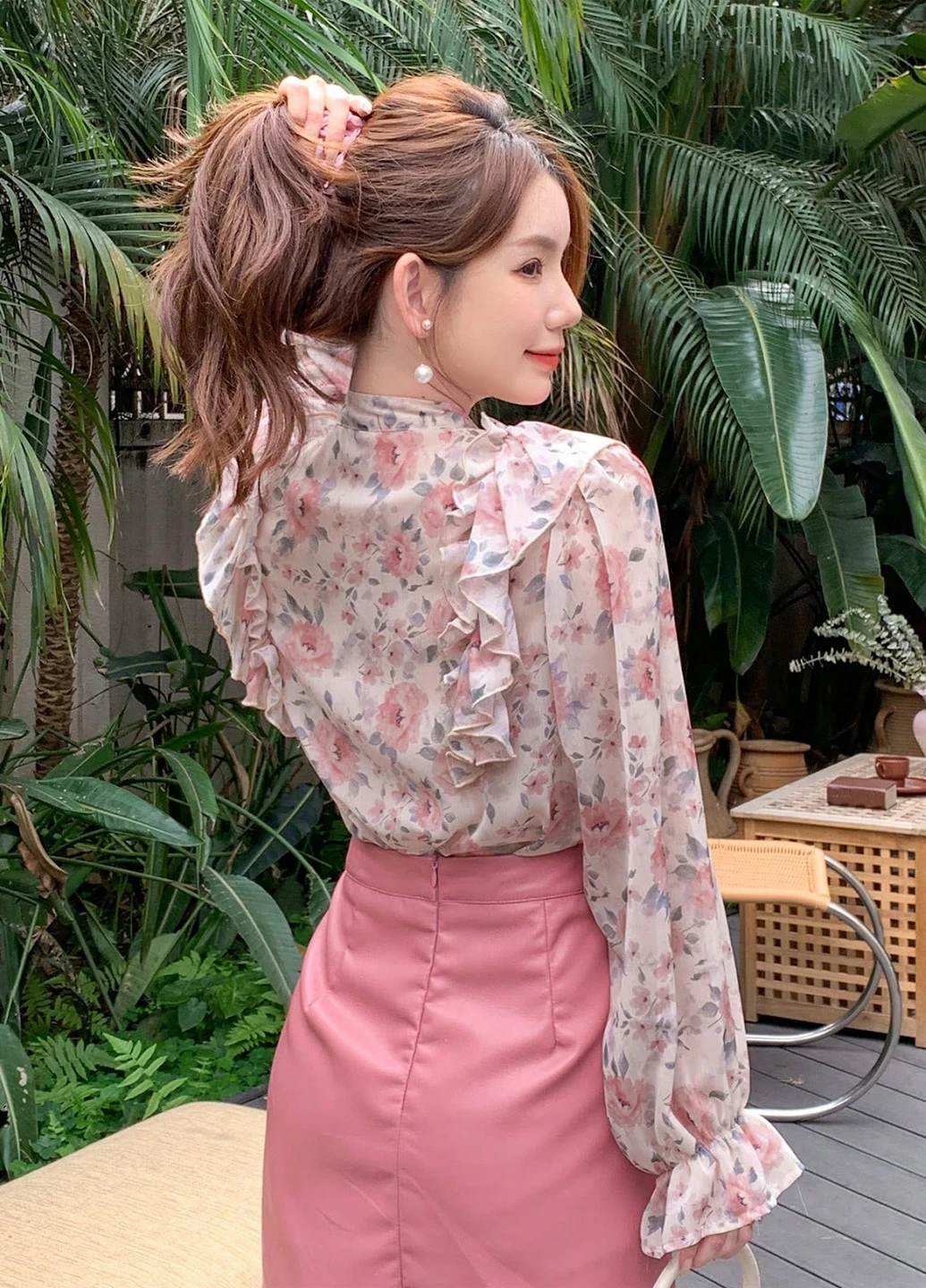 Комбінована блуза SHEIN
