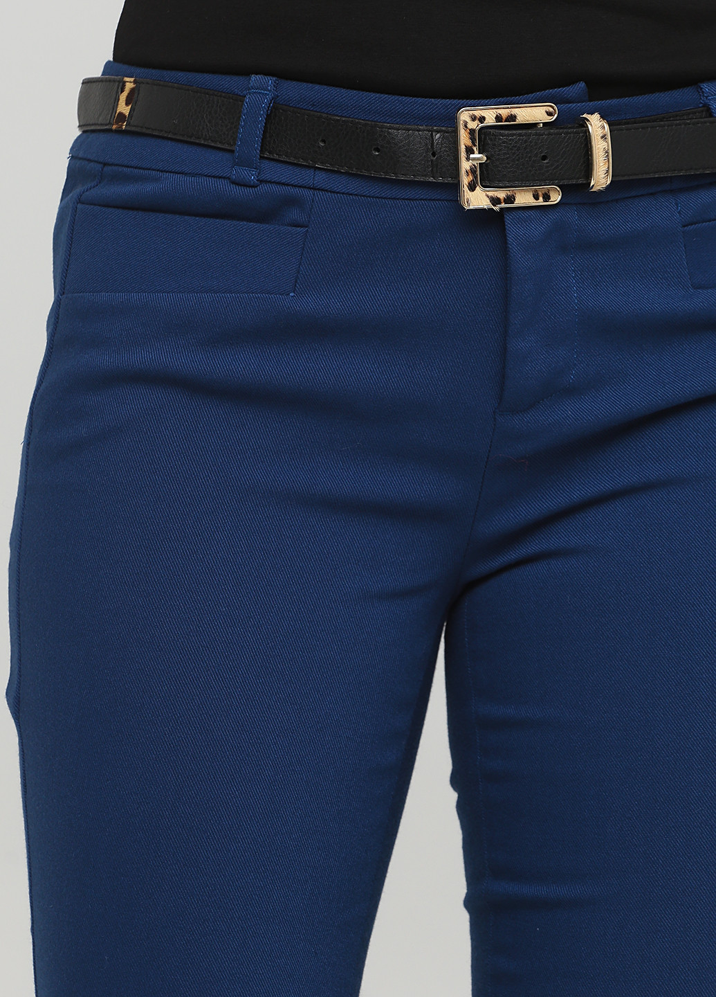 Синие кэжуал демисезонные зауженные брюки Vero Moda