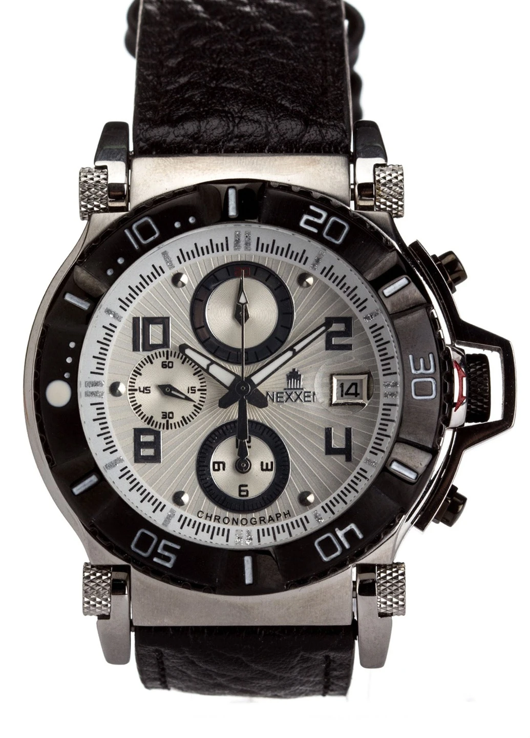 Наручний годинник Nexxen NE10902CHM PNP/BLK/SIL/BLK (232535383)