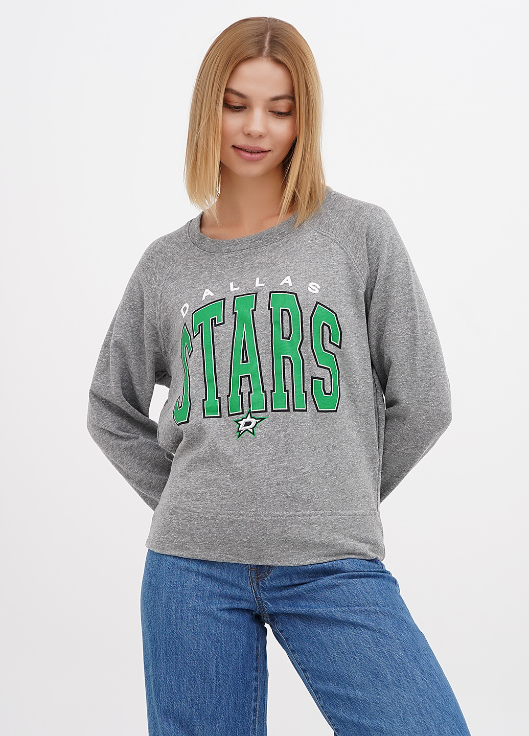 Сірий світшот Concepts Sport напис без декору (308588594)