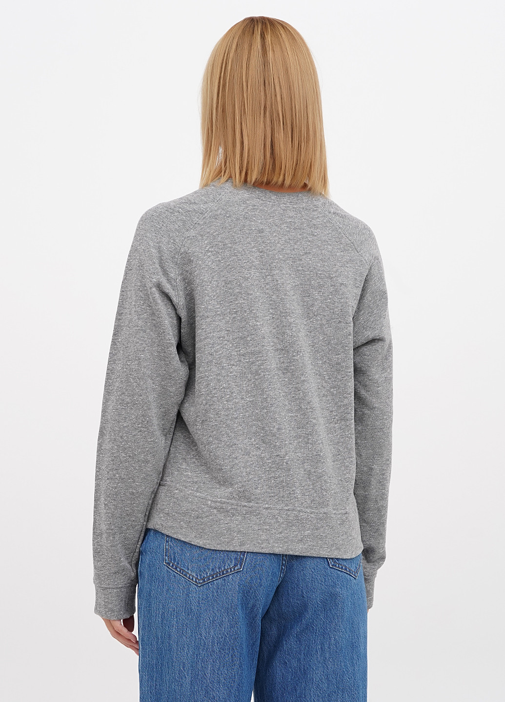 Сірий світшот Concepts Sport напис без декору (308588594)