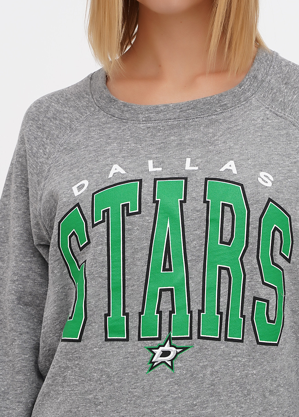 Сірий світшот Concepts Sport напис без декору (308588594)