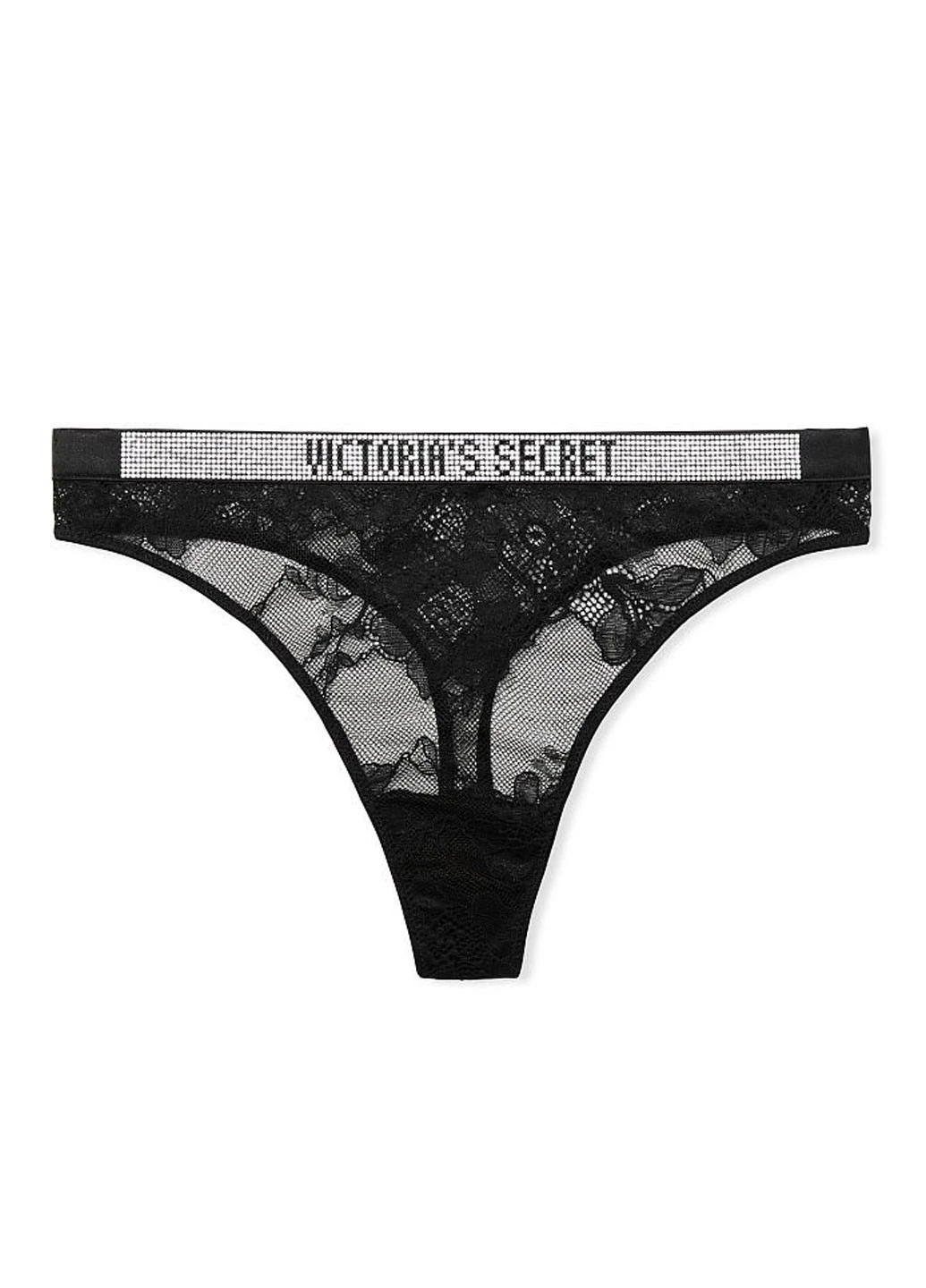Чорний демісезонний комплект (бюстгальтер, труси) Victoria's Secret