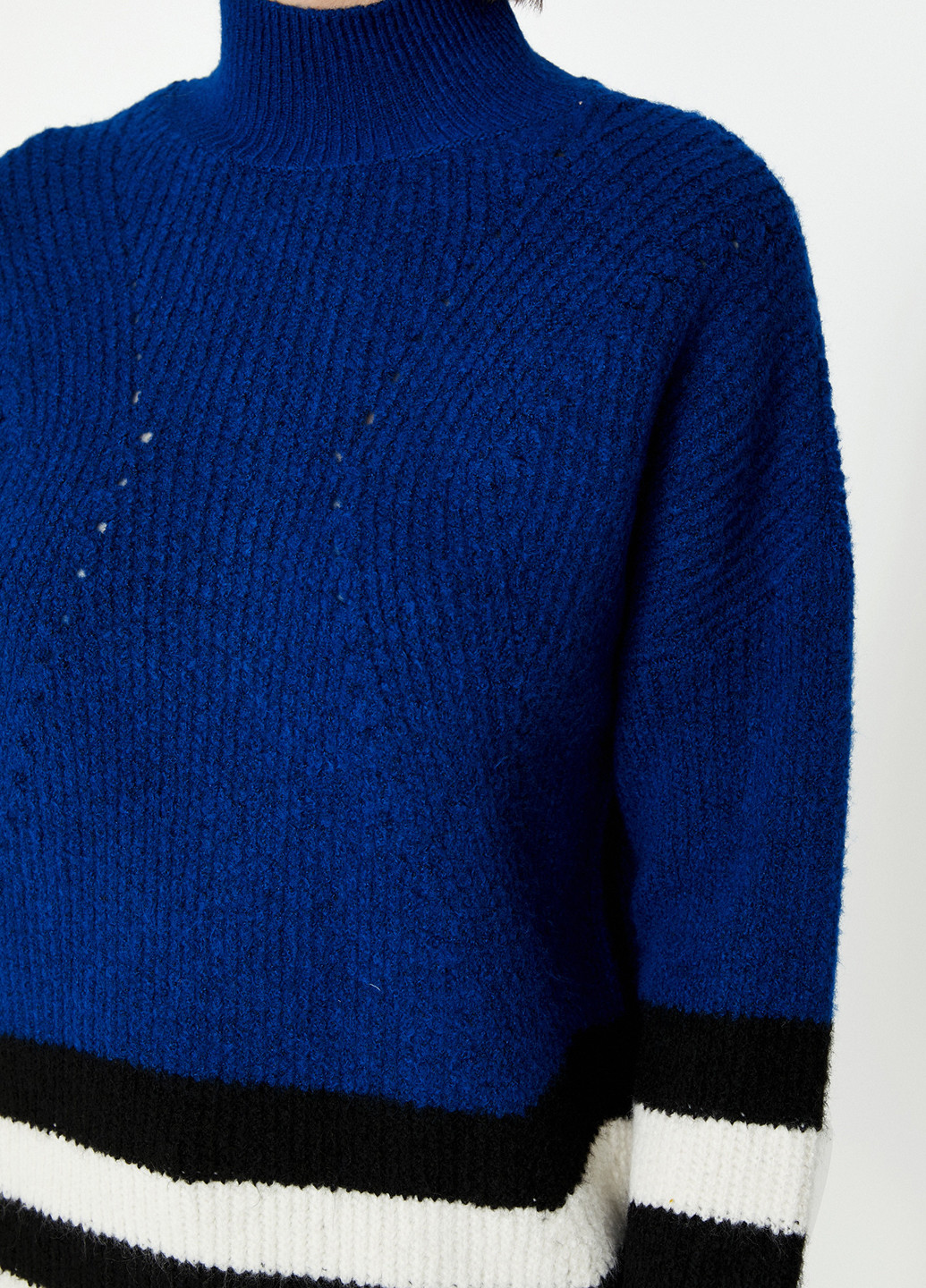 Синий демисезонный свитер KOTON