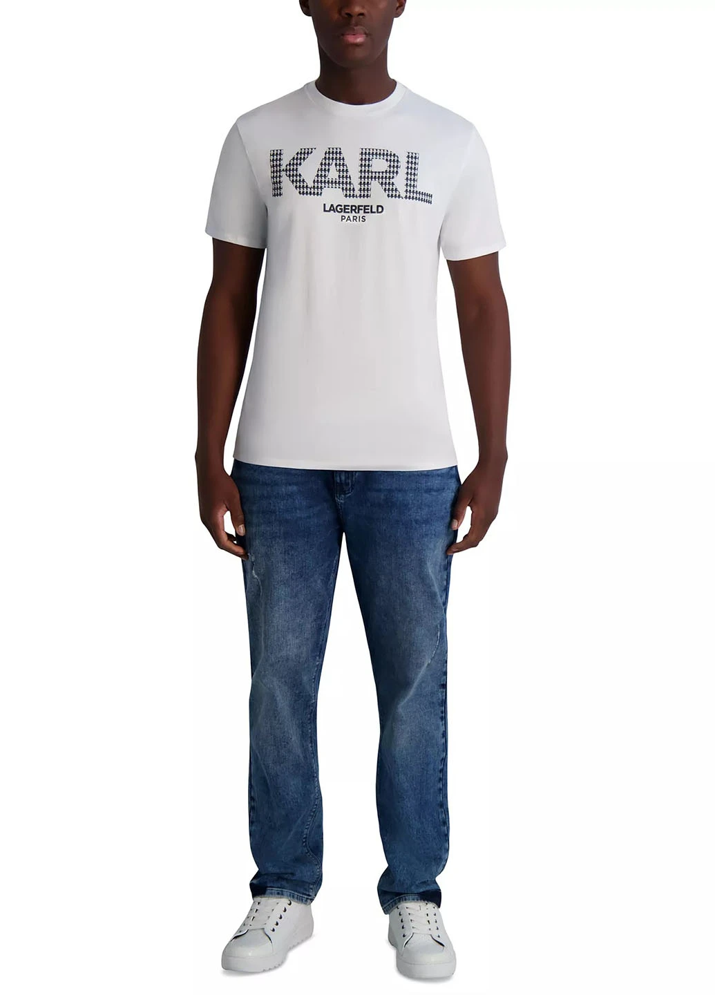Біла футболка Karl Lagerfeld