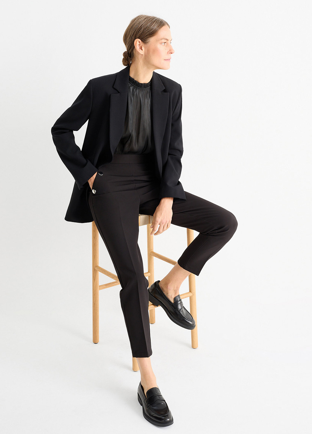 Чорна блуза C&A