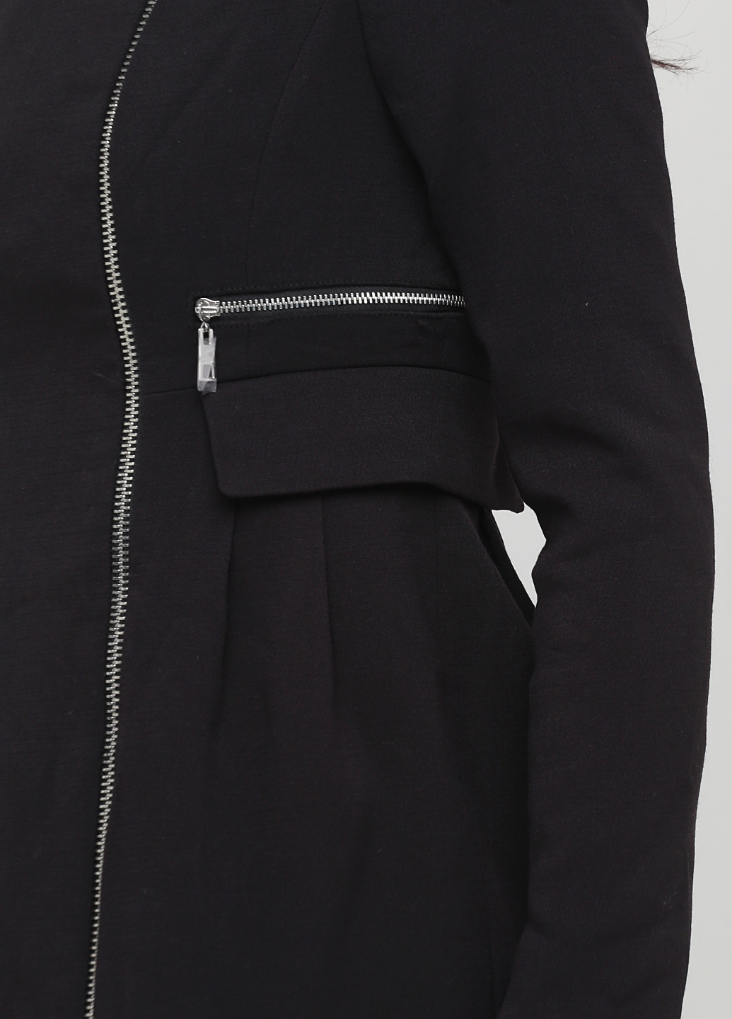Черное демисезонное Пальто однобортное Vero Moda