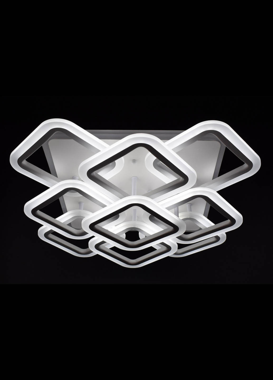 Люстра потолочная LED с пультом A2505/9S-RGB-wh Белый 13х49х49 см. Handmade (234537628)