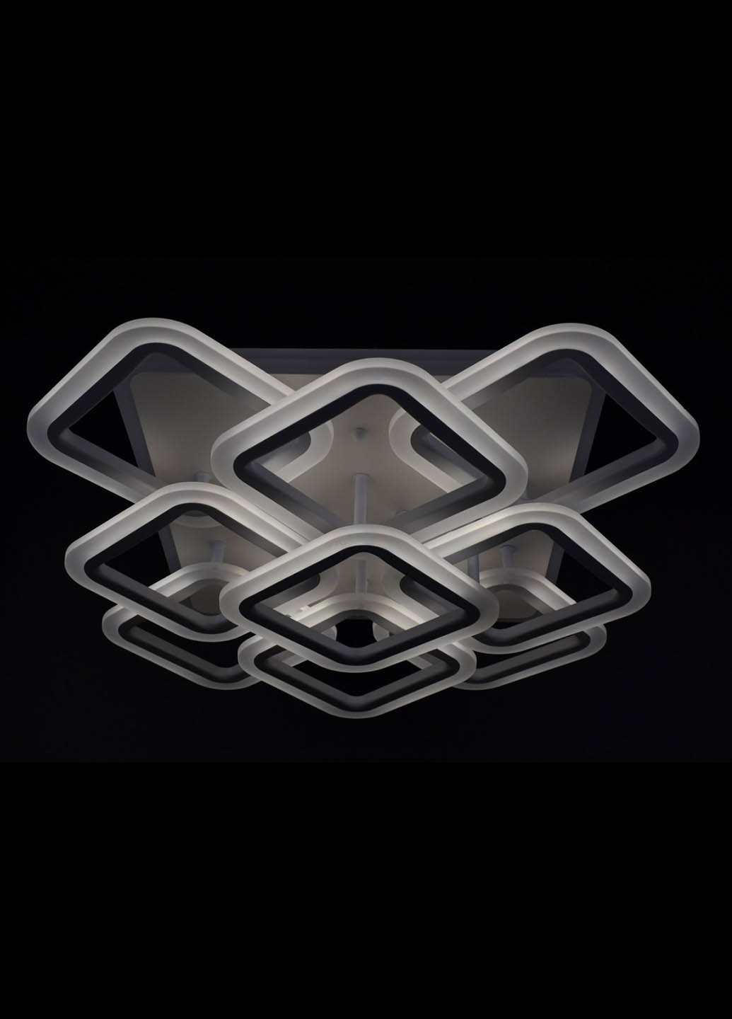 Люстра потолочная LED с пультом A2505/9S-RGB-wh Белый 13х49х49 см. Handmade (234537628)