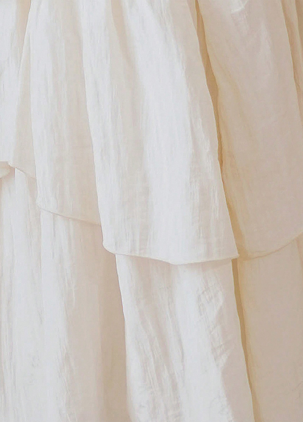 Белая кэжуал однотонная юбка SHEIN клешированная