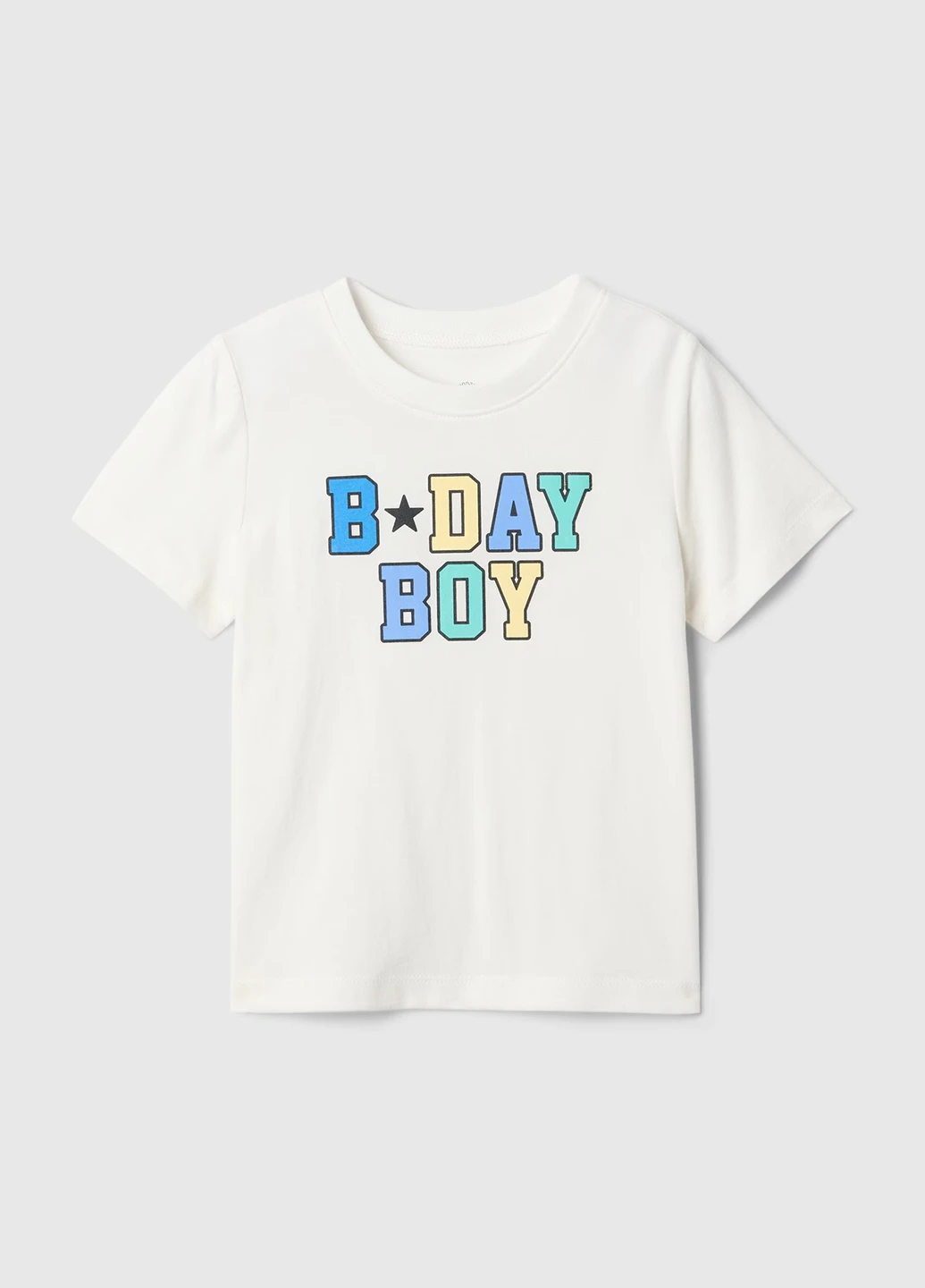 Молочная летняя футболка Gap