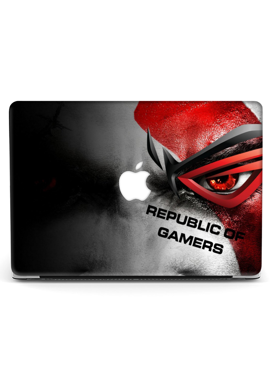 Чехол пластиковый для Apple MacBook Air 13 A1466 / A1369 Бог войны (God of war) (6351-2136) MobiPrint (218505396)