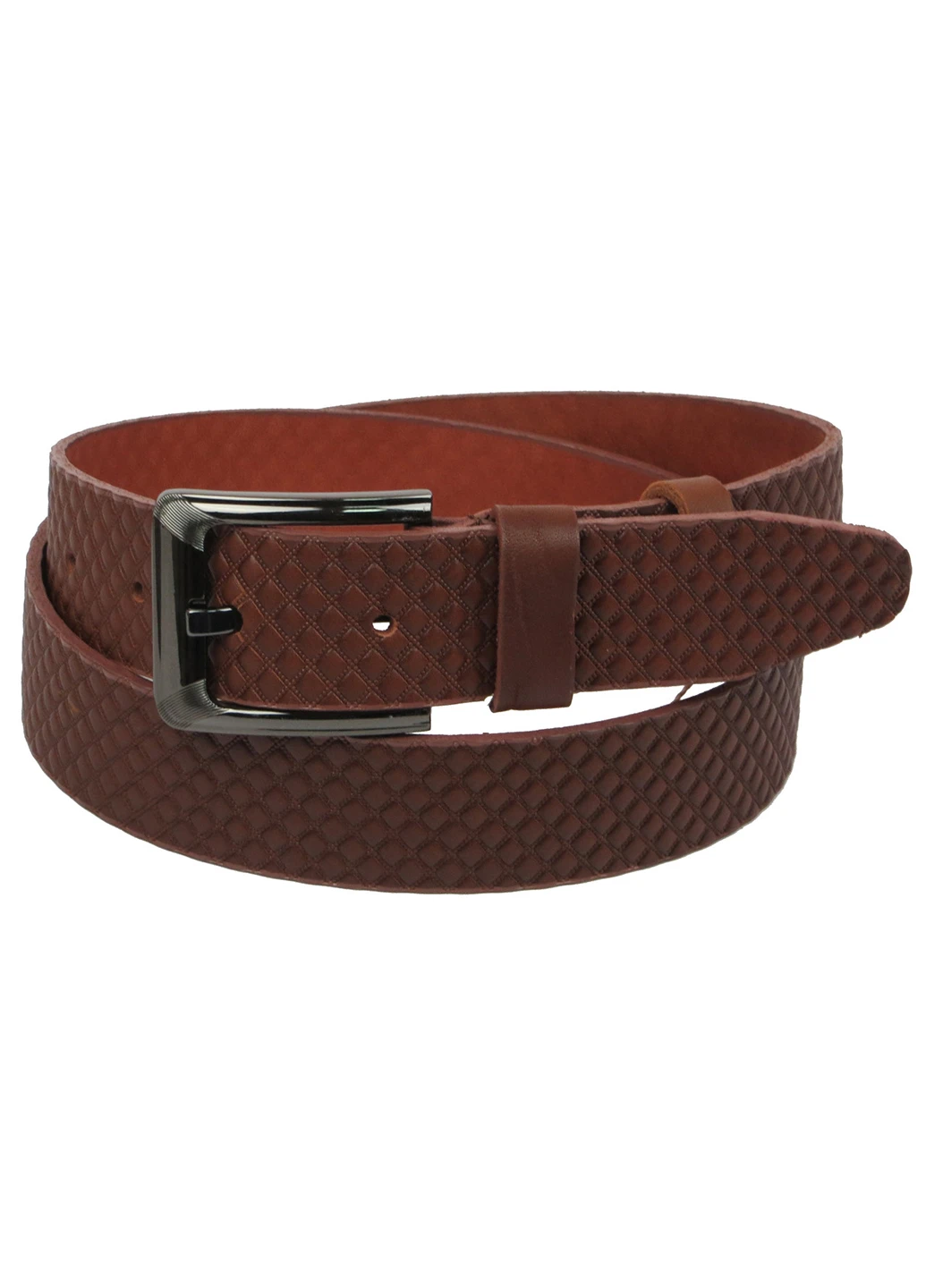 Чоловічий шкіряний ремінь 115-135х4 см Skipper (252413448)
