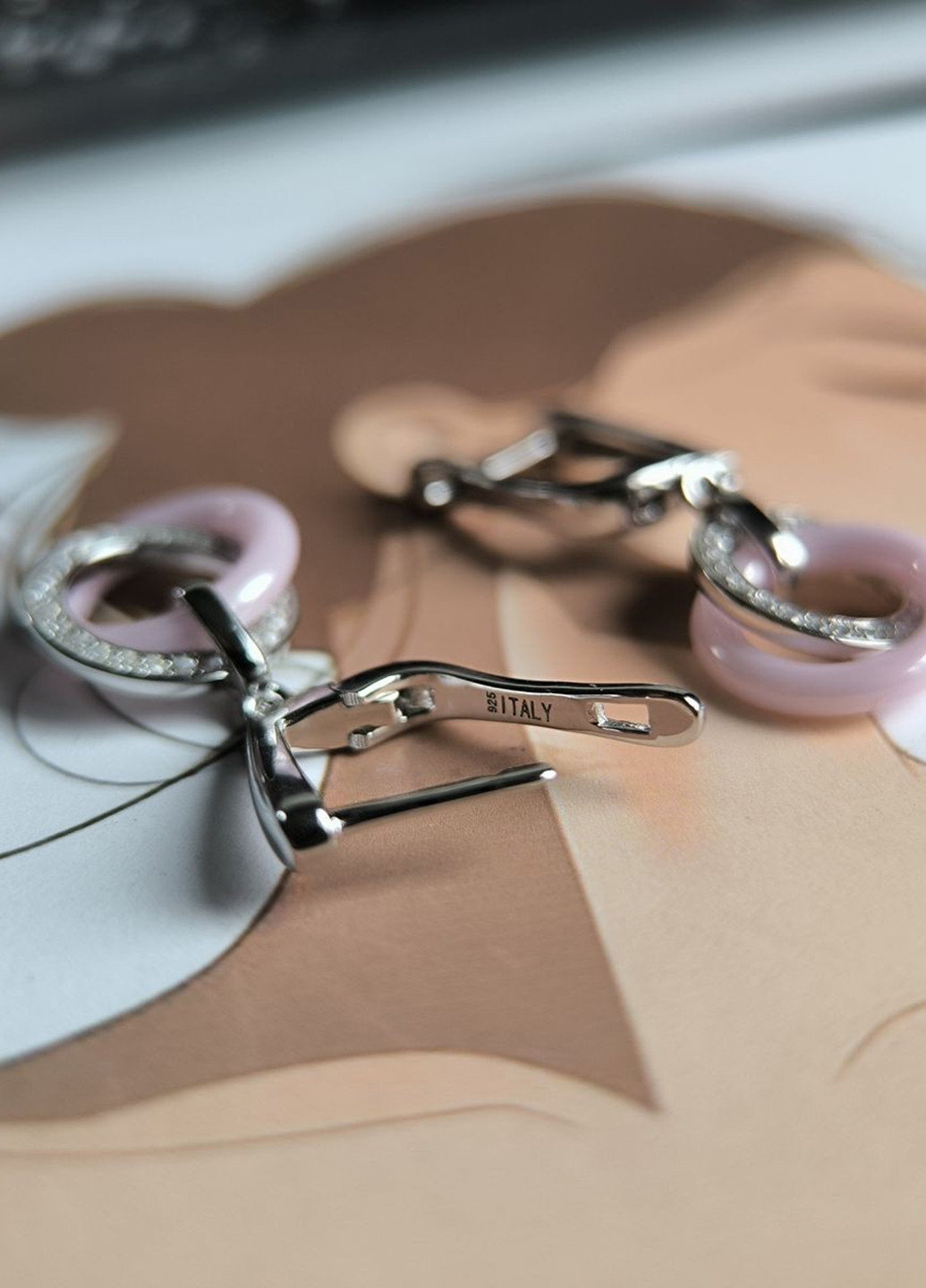 Сережки Silver Flame (369649261)