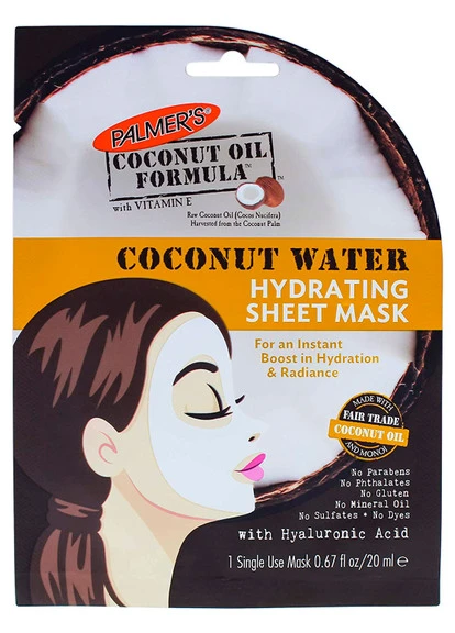 Тканинна маска для обличчя Coconut Oil Formula Hydrating Sheet Mask Palmer's (250116646)