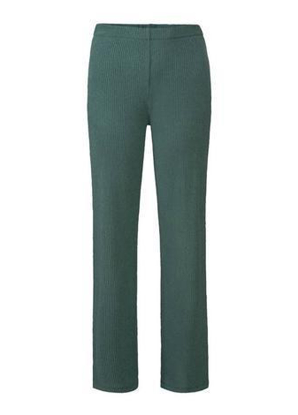 Темно-зеленая всесезон пижама (лонгслив, брюки) лонгслив + брюки Esmara