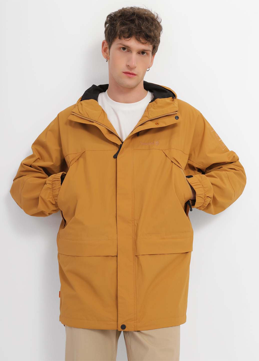Горчичная демисезонная куртка Timberland