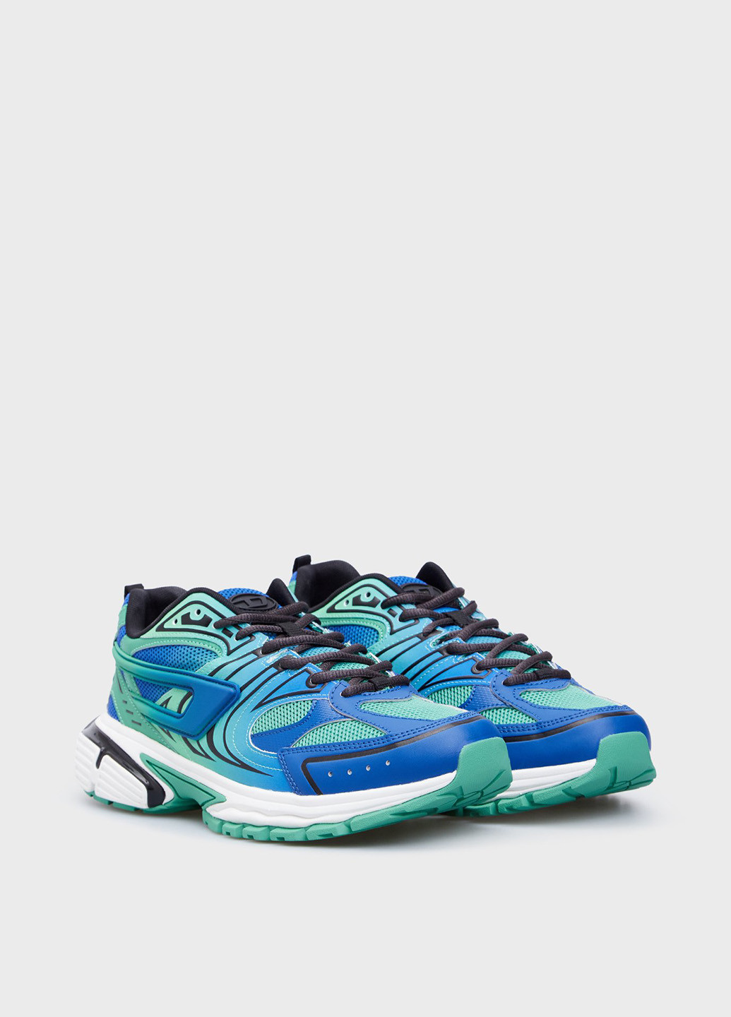 Синие всесезонные кроссовки Diesel