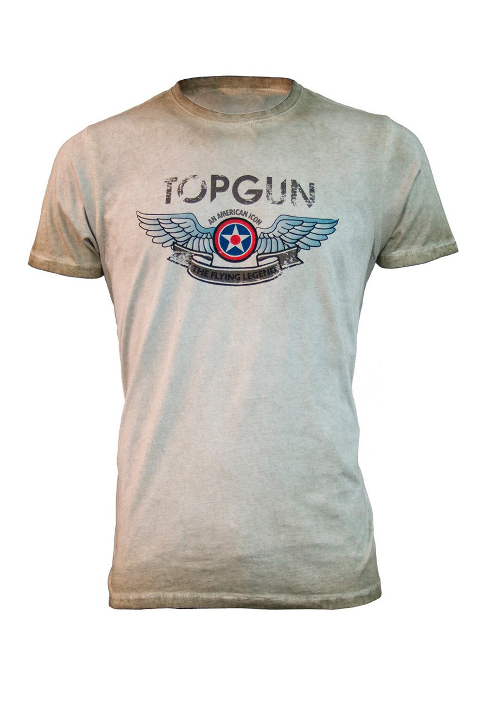 Оливкова футболка Top Gun