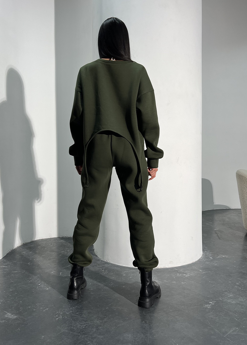 Теплые брюки на флисе Jadone Fashion брюки (255189522)