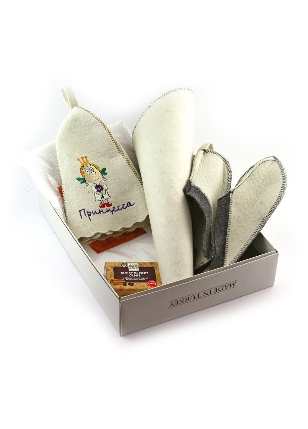 Подарунковий набір для сауни Принцеса, 5 предметів Luxyart (219905004)