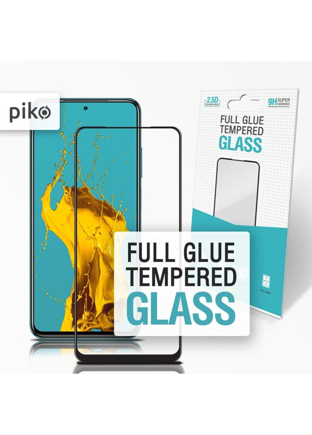 Стекло защитное Full Glue Xiaomi Redmi Note 10 (1283126511288) Piko (252392629)