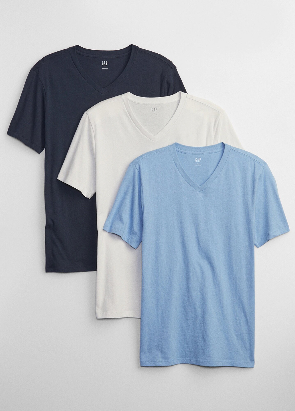 Комбинированная футболка ( 3 шт.) Gap