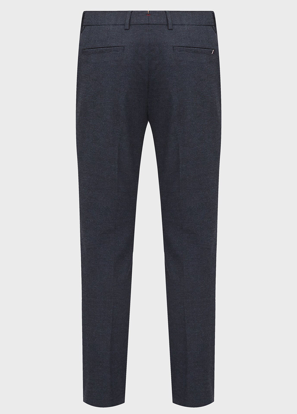 Темно-синие кэжуал, классические демисезонные зауженные брюки Tommy Hilfiger