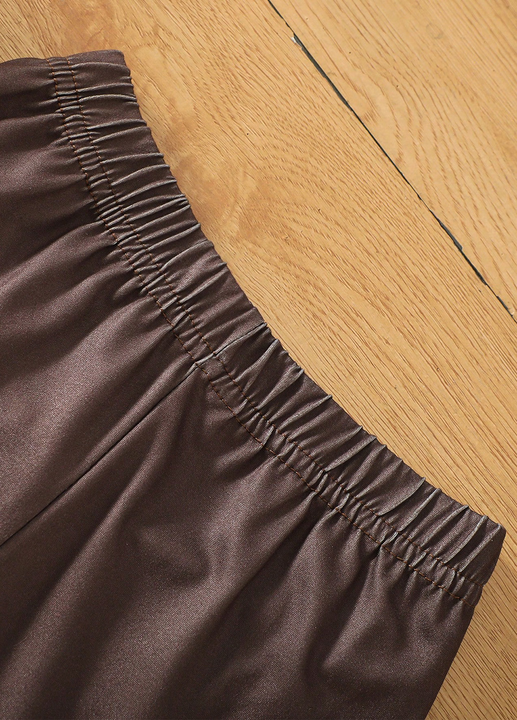 Коричневий демісезонний костюм (лонгслів, штани) брючний SHEIN