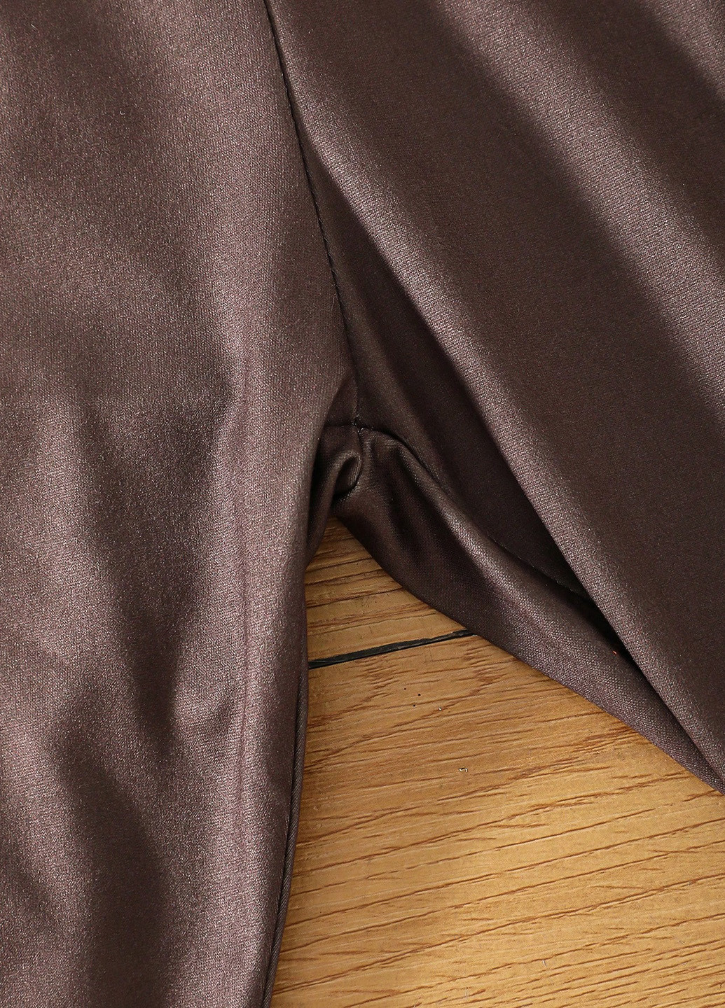 Коричневий демісезонний костюм (лонгслів, штани) брючний SHEIN