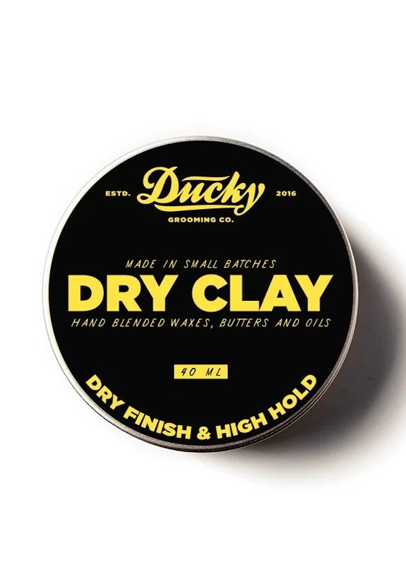 Глина для укладки волос Dry Clay 40 мл Ducky (255915976)