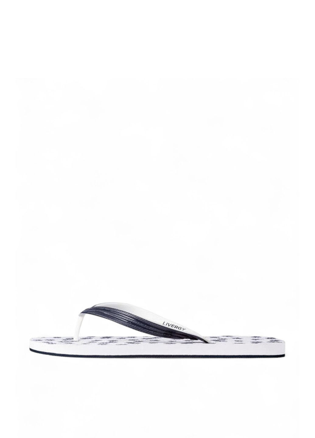 Черно-белые кэжуал вьетнамки Livergy