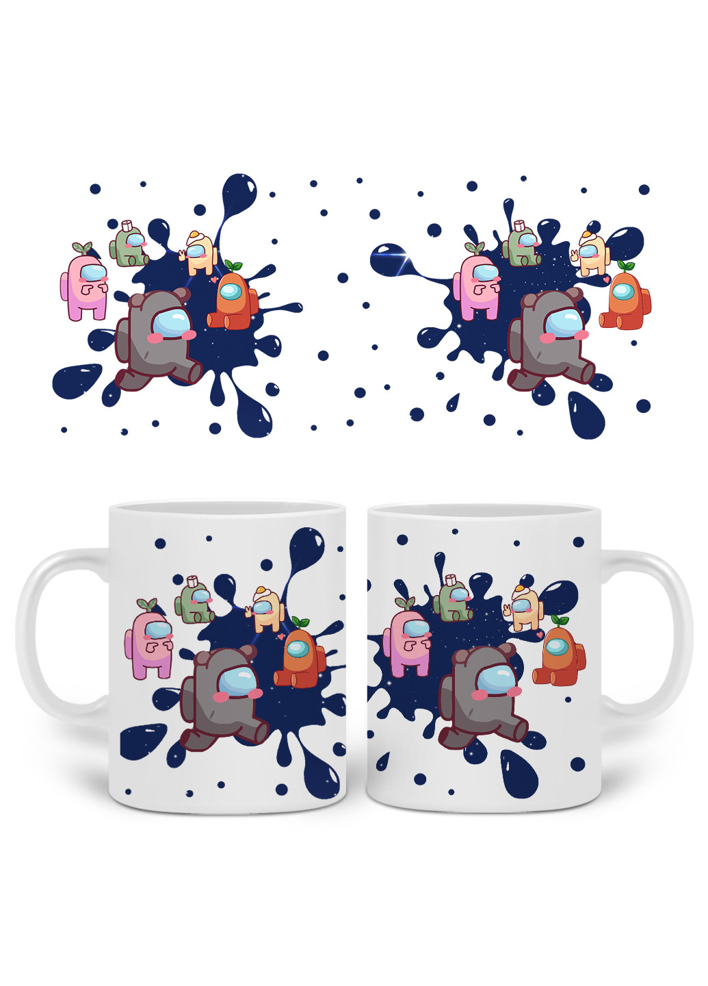 Кружка Амонг Ас (Among Us) 330 мл горнятко керамічне (20259-2407) MobiPrint (219778332)