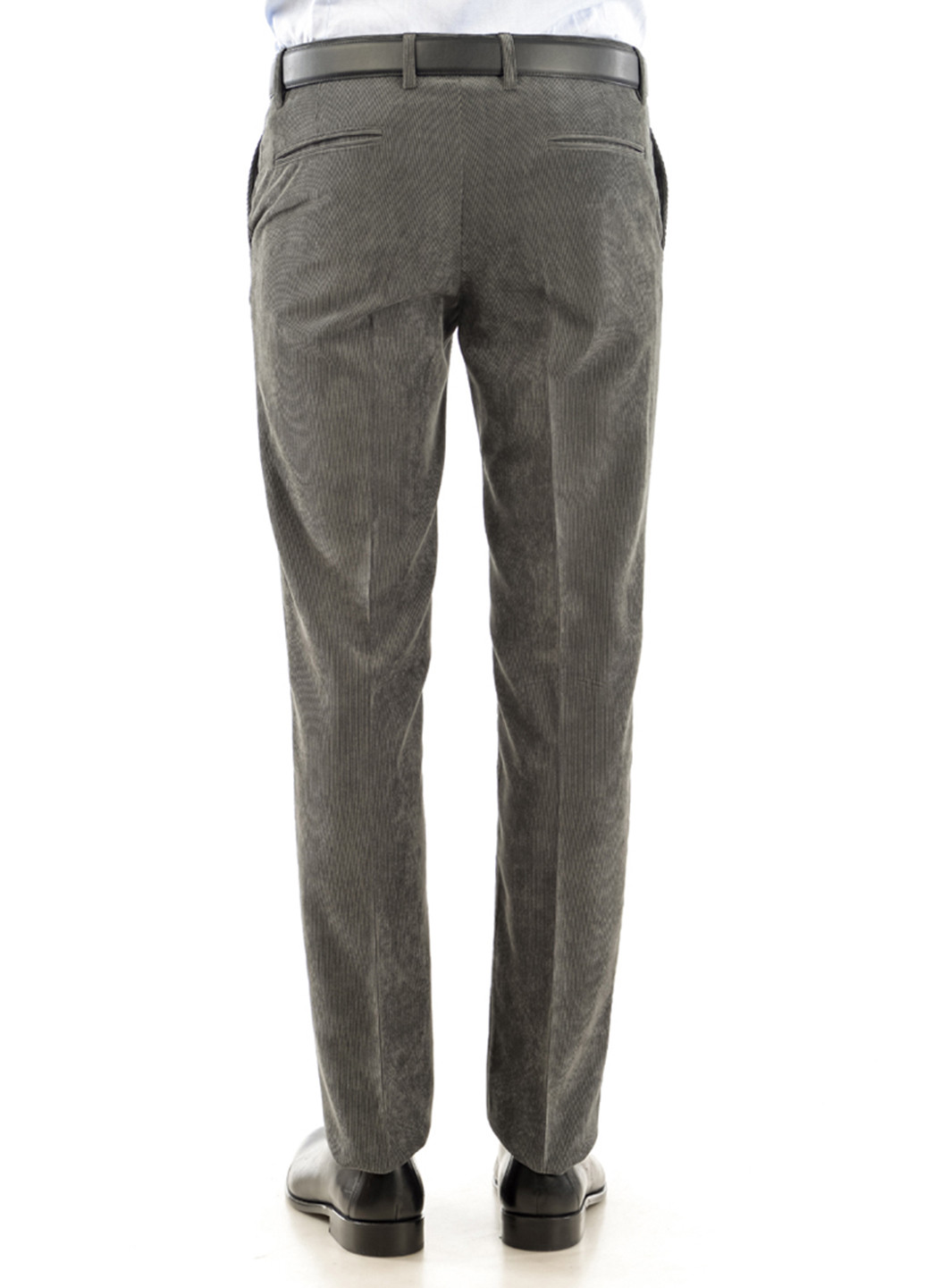 Грифельно-серые классические демисезонные прямые брюки Gregory Arber
