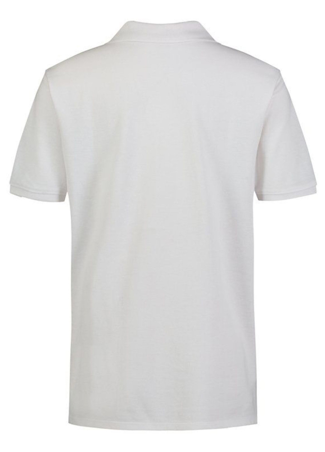 Белая детская футболка-поло для мальчика Calvin Klein с логотипом