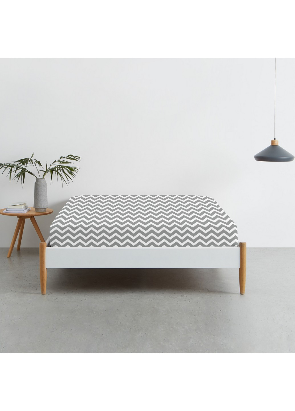 Простирадло на резинці 160х200х20 ZIGZAG GREY Cosas ZigGrey_160x200x20 (250319049)