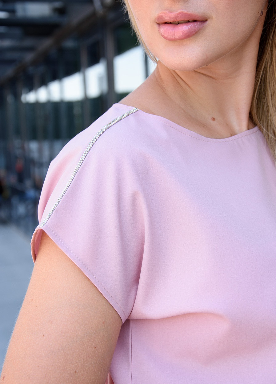 Розовая демисезонная блузка Inedit