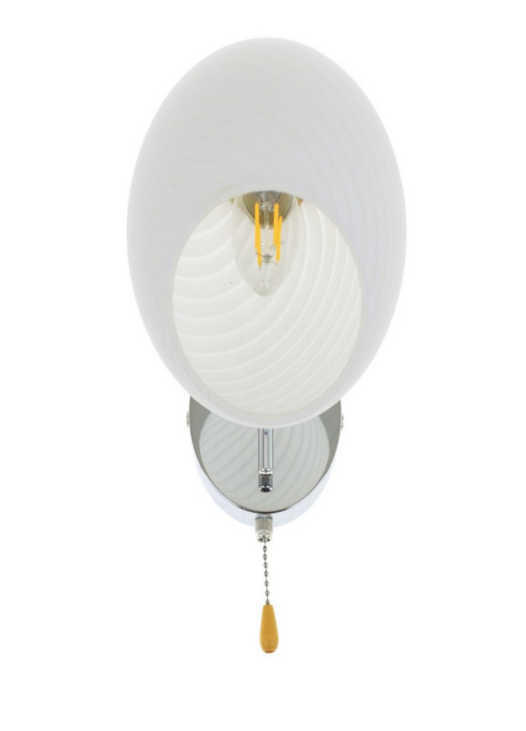 LK-652W/1 E27 CH бра Brille (185914081)