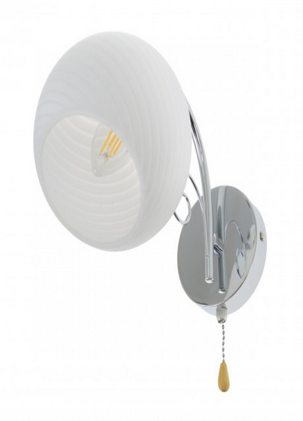 LK-652W/1 E27 CH бра Brille (185914081)